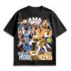 14 FRONT (7) Oversized T-Shirt – NBA Finals 2025: Thunder vs Pacers (AMA Edition)