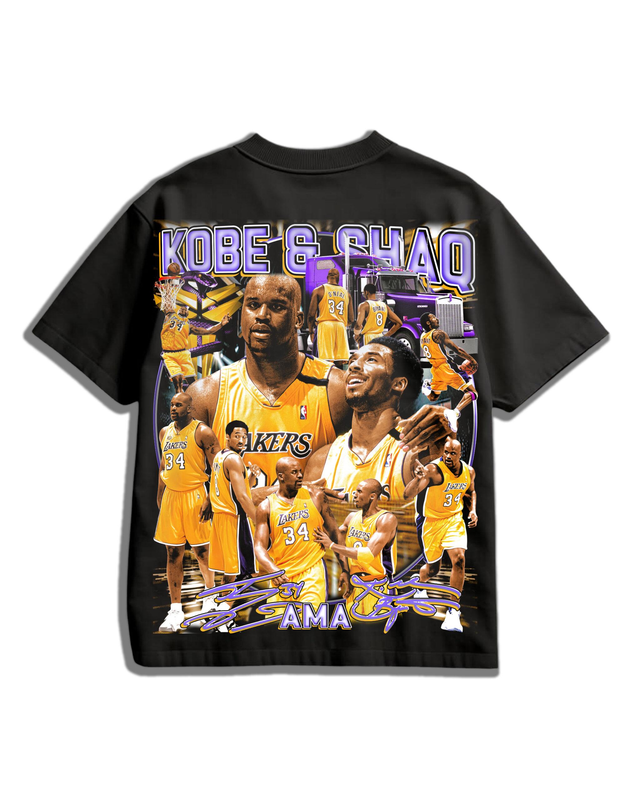 AMA Oversized T-Shirt – “The Bling Dynasty” Kobe & Shaq Edition
