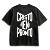 CRISTO VIENE PRONTO TSHIRT MOCKUP 5 Camiseta Oversized “Cristo Viene Pronto” – AMA Amor, Misión, Acción Descripción