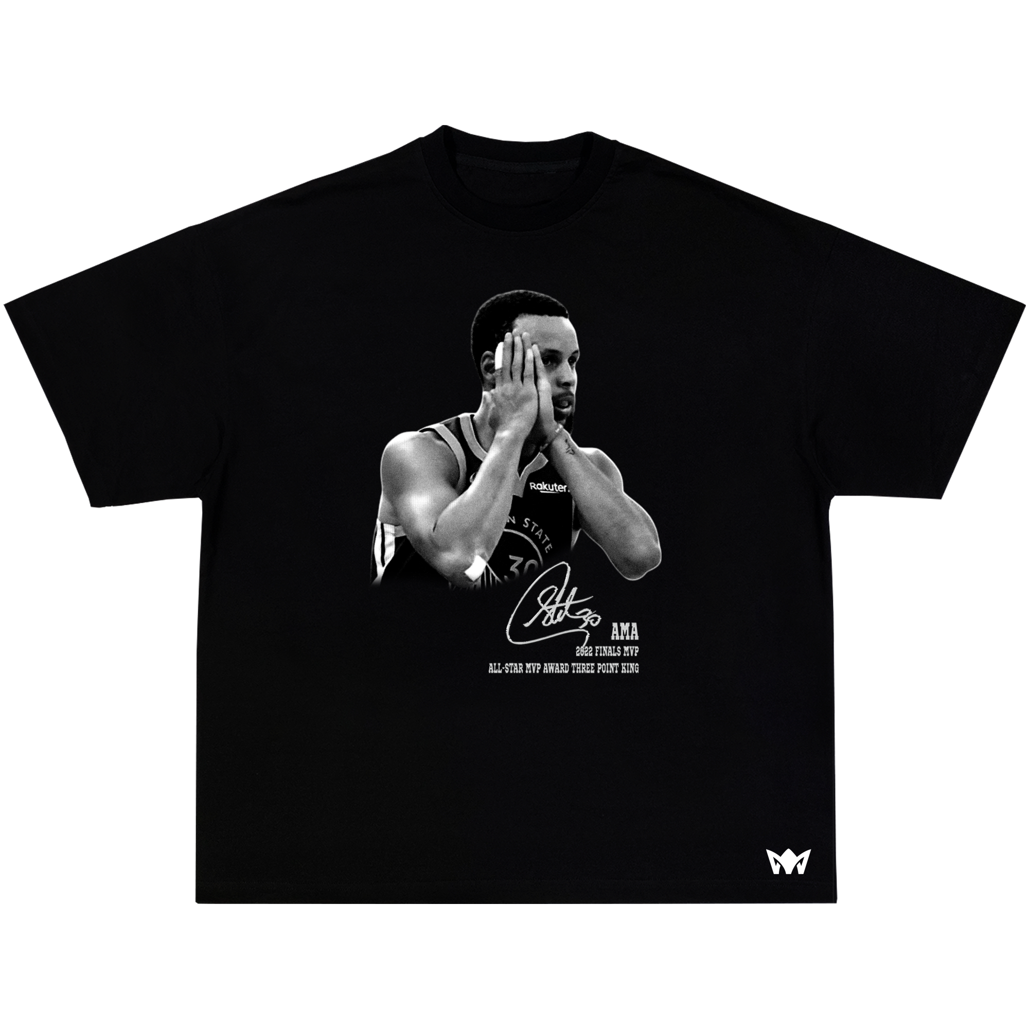 AMA® Oversized T-Shirt – Stephen Curry “Night Night” Edition
