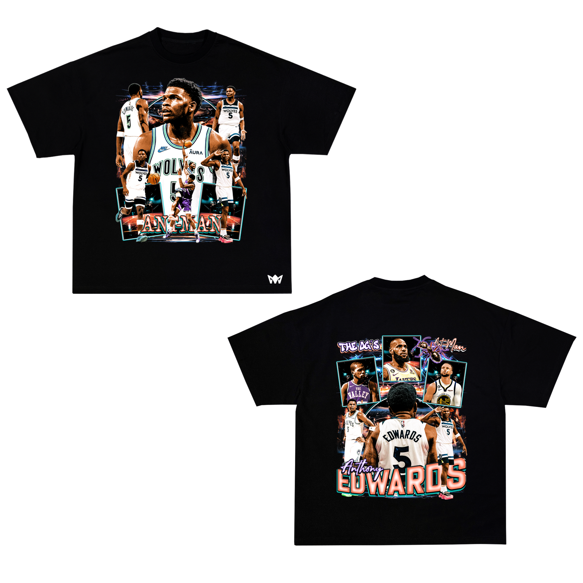 Anthony Edwards “Ant Man” Graphic T-Shirt – Basketball Streetwear Tee