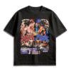 Canelo vs Crawford Oversized Boxing T-Shirt – Vintage Fight Tee by AMA | Sports Streetwear