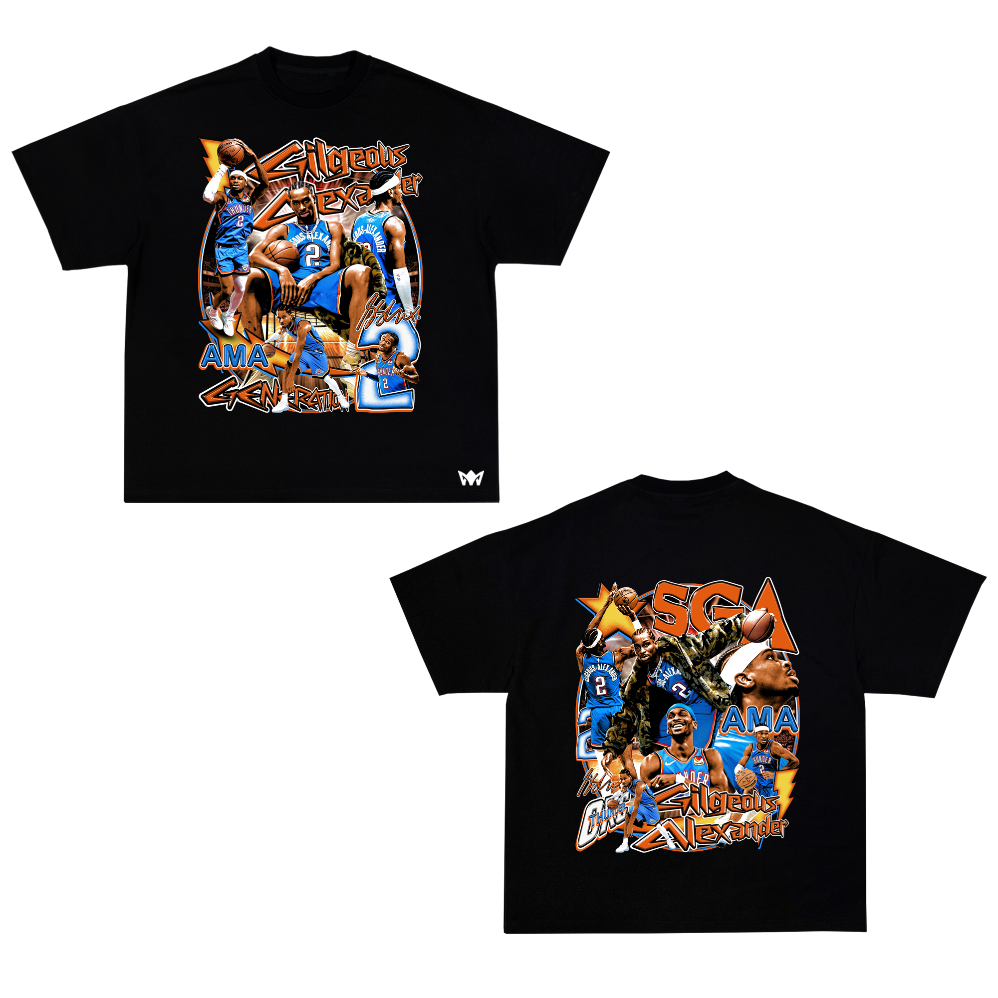 SGA TSHIRT MOCKUP 1 AMA® SGA “Generation” Oversized T-Shirt – Limited Edition Streetwear