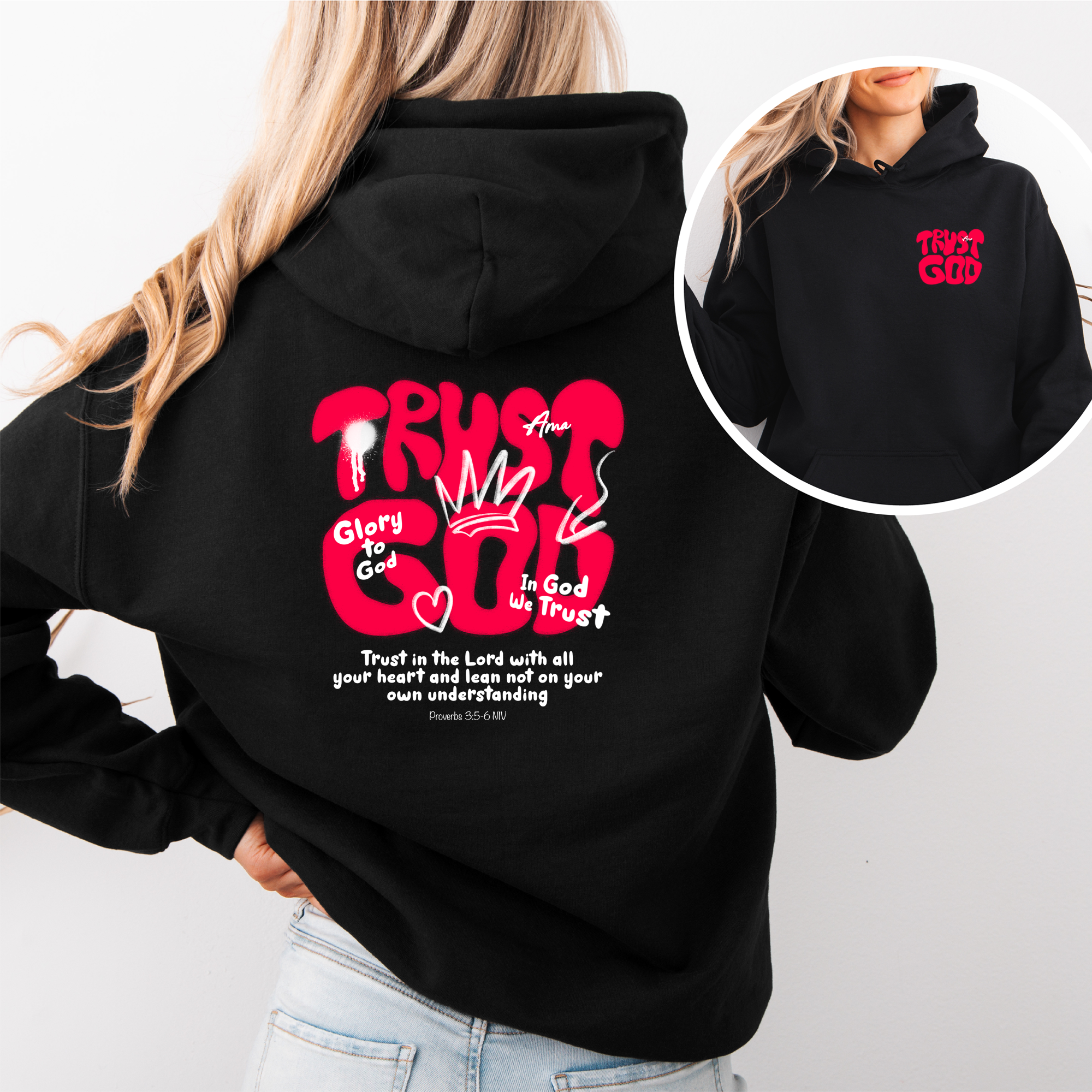 TRUST GOD Hoodie – Faith & Streetwear Combined