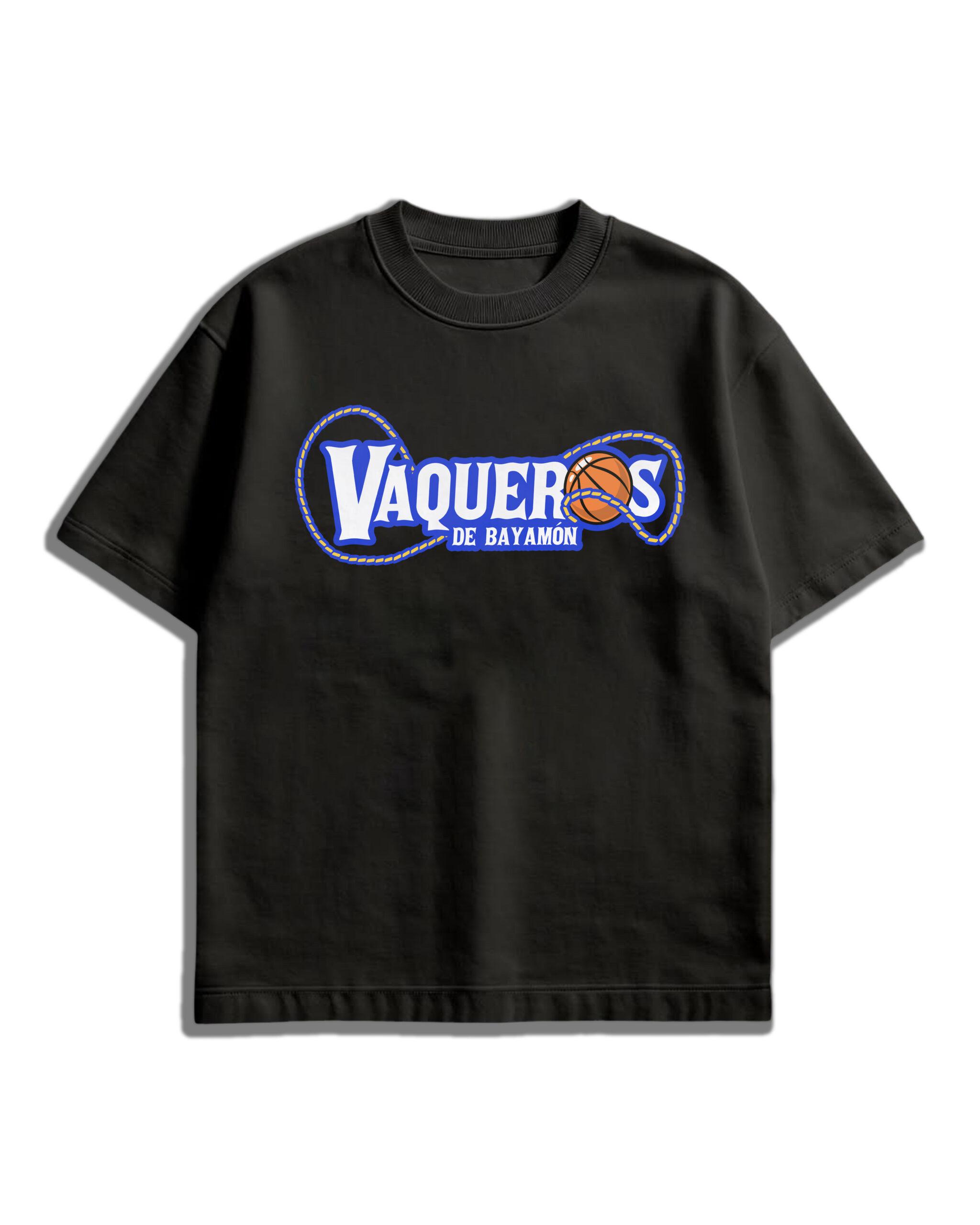 VAQUEROS FRONT MOCKUP 1 Camiseta Oversized AMA® “Vaqueros de Bayamón” – Edición Limitada 2025