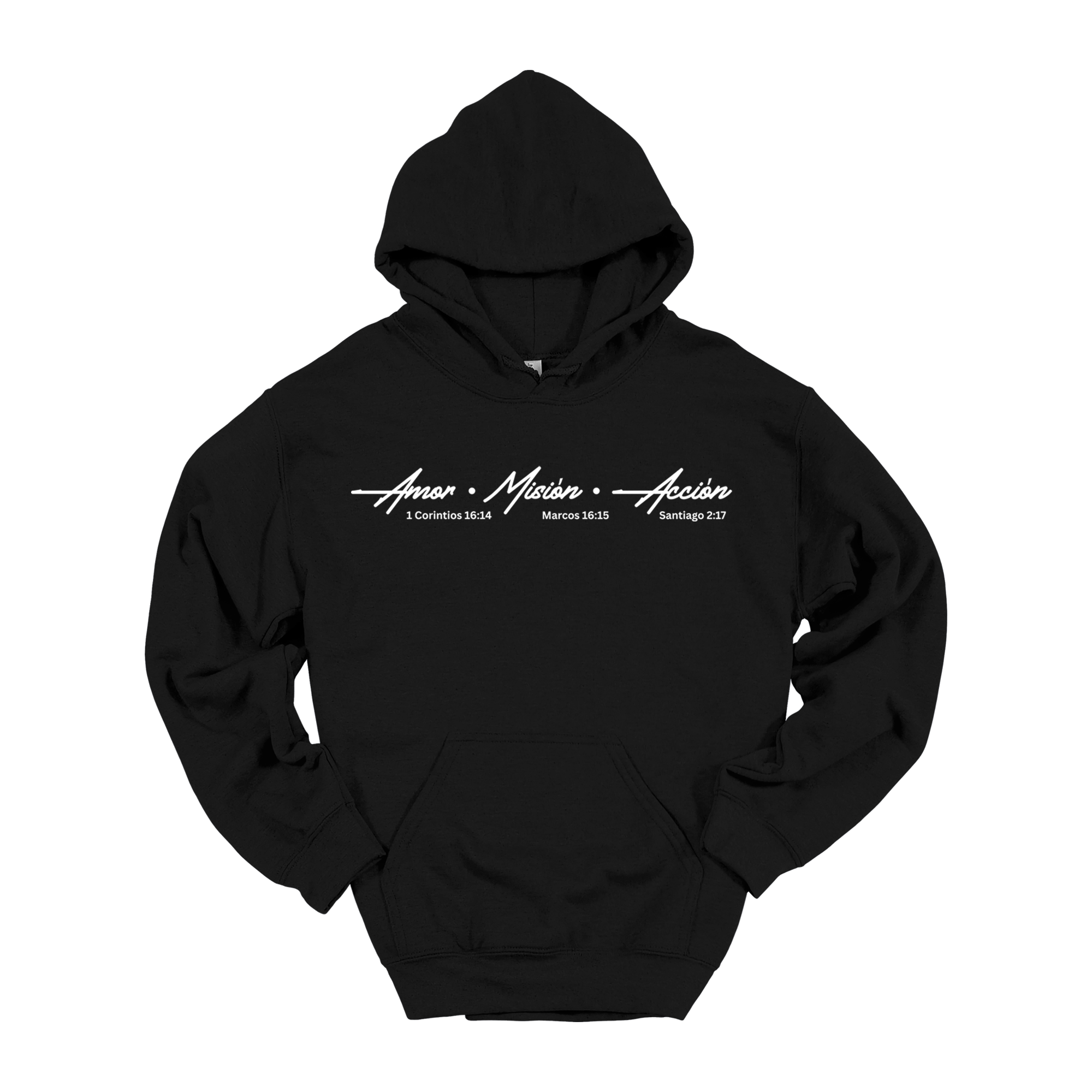 amor mision accion muckup hoodie 5 Hoodie Oficial AMA – Amor • Misión • Acción