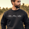 Sweatshirt Oficial AMA – Amor • Misión • Acción