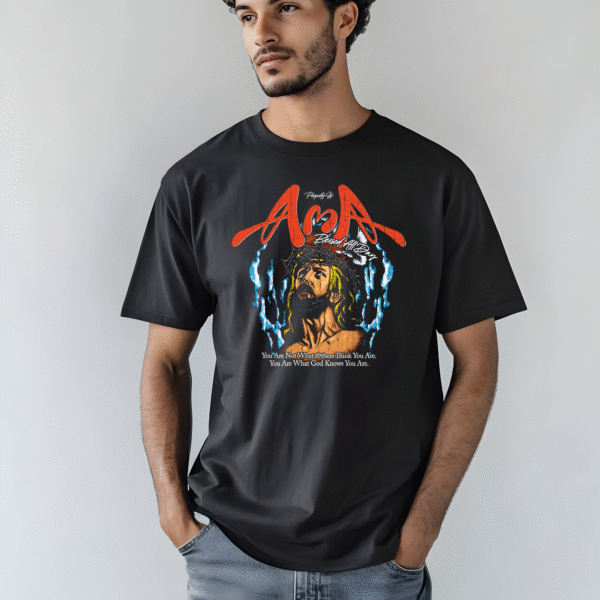 blessed all day tshirt mockup 1 Blessed All Day T-Shirt | Faith-Based Streetwear