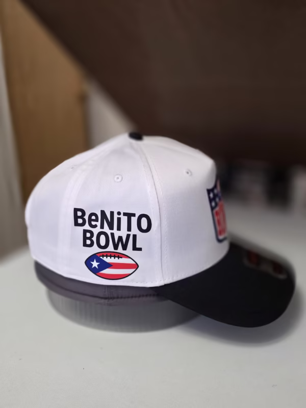 il_794xN.7261935224_f7s1 Bad Bunny “Benito Bowl” Snapback Hat – Puerto Rico Edition | Limited Streetwear Cap | White & Black OTTO baseball Hat | Unisex Urban Style