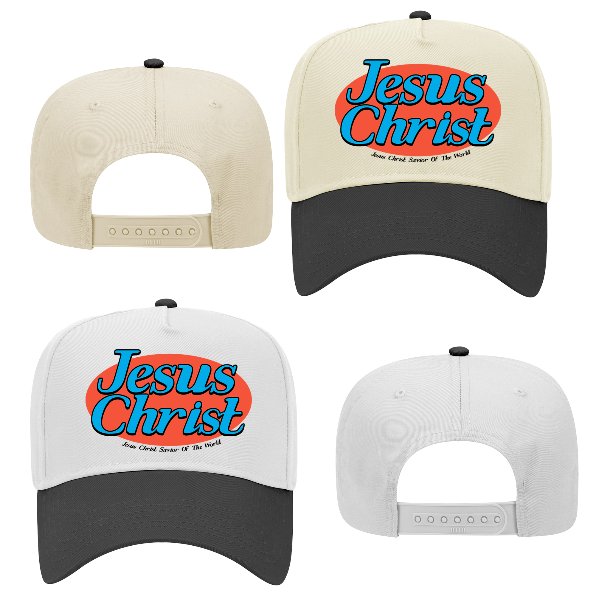 Jesus Christ Baseball Cap | Otto Snapback – Faith Streetwear