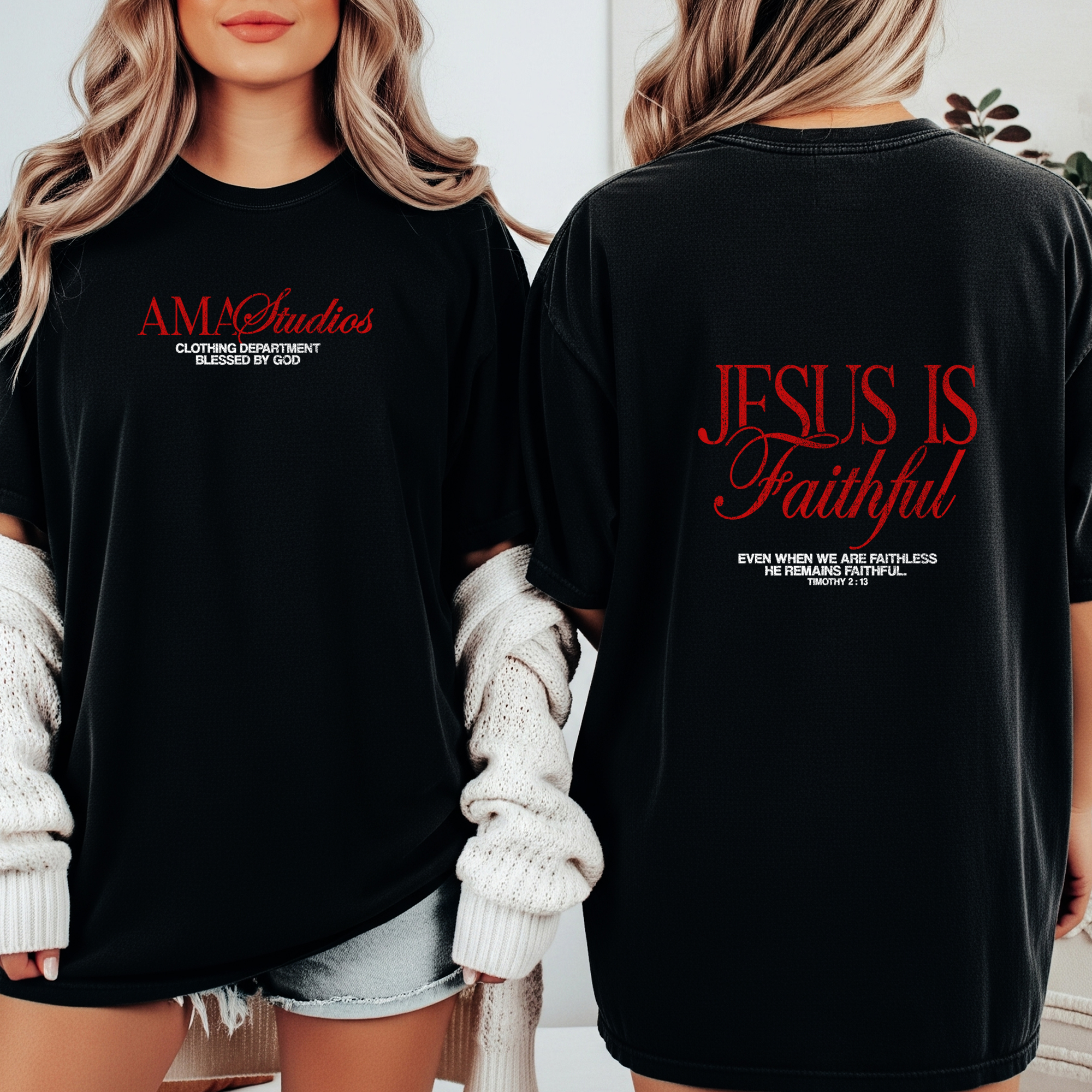 JESUS IS FAITHFUL – Christian Streetwear by AMA Studios