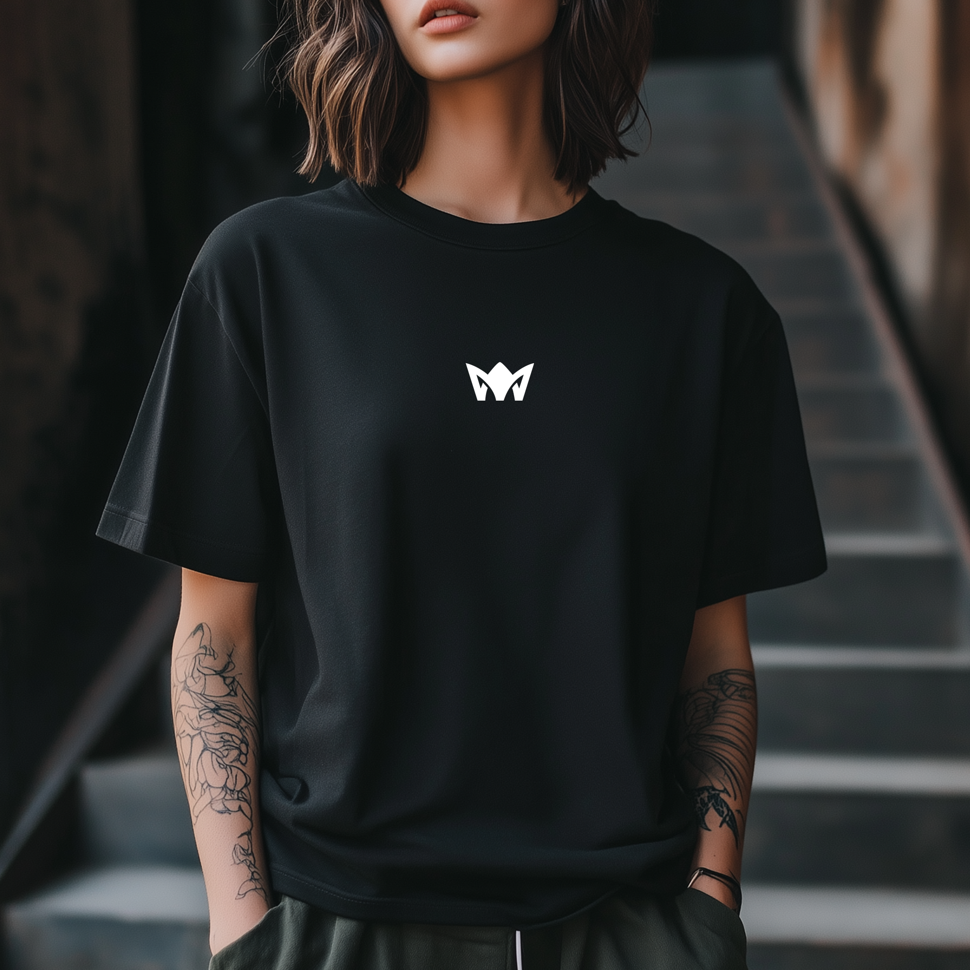 jesus is my savior tshirt mockup 3 Jesus Is My Savior Oversized T-Shirt – Christian Streetwear by AMA | Acts 4:12 Tee