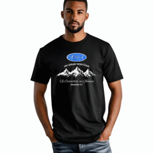 Camiseta Cristiana “Oh Gran Montaña” Zacarías 4:7