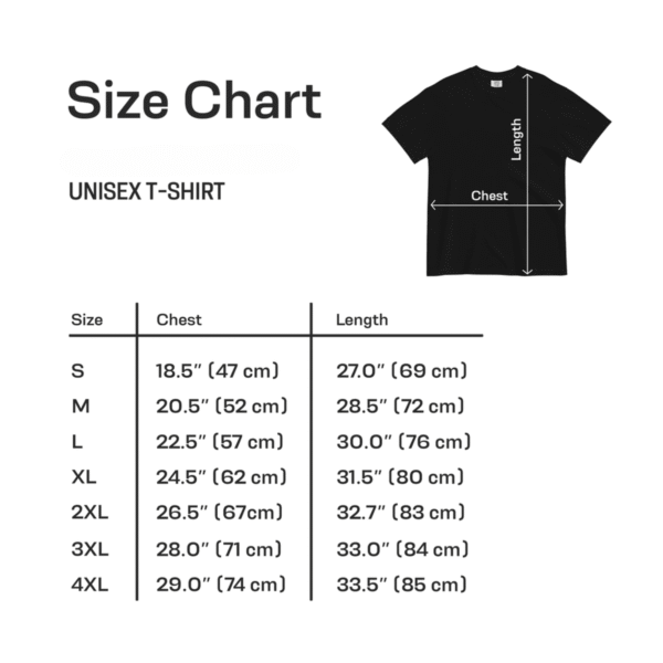 size chart new 2 “In God We Trust” Christian T-Shirt – Faith & Style