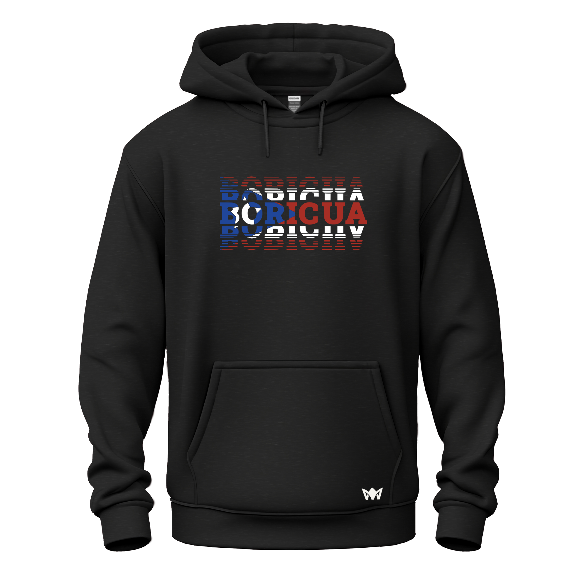 Boricua Flag Unisex Hoodie – Puerto Rico Pride Streetwear