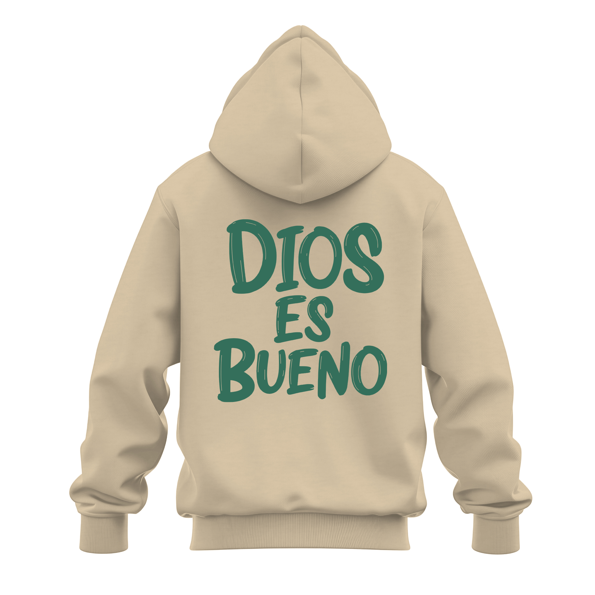 Hoodie “Dios es Bueno” – Sudadera Cristiana Unisex | Moda con Fe y Propósito