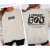 I Choose God Sweatshirt – AMA Christian Crewneck “Greatness Over Darkness” (Unisex)