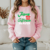 JESUS OUR GIFT SWEATSHIRT MOCKUP 2 Jesus Our Gift From Heaven Christian Christmas Sweatshirt – Festive Holiday Jesus Sweater (Unisex)