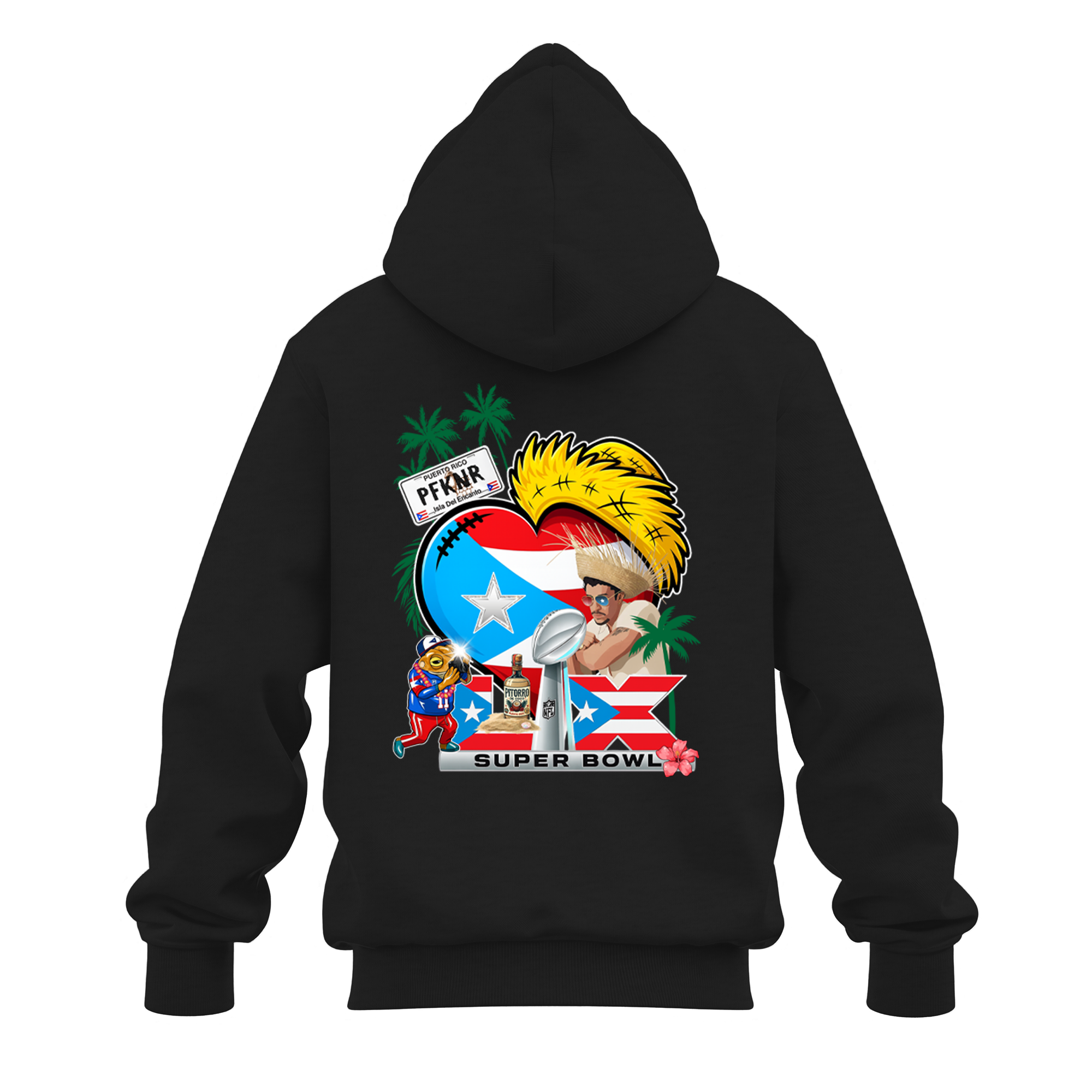 acho pr hoodie mockup 2 Hoodie “Acho PR – Es otra cosa” (Unisex)
