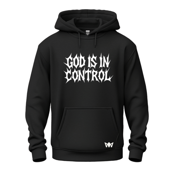 God Is In Control Hoodie – Christian Streetwear Bold Faith Hoodie (Unisex)