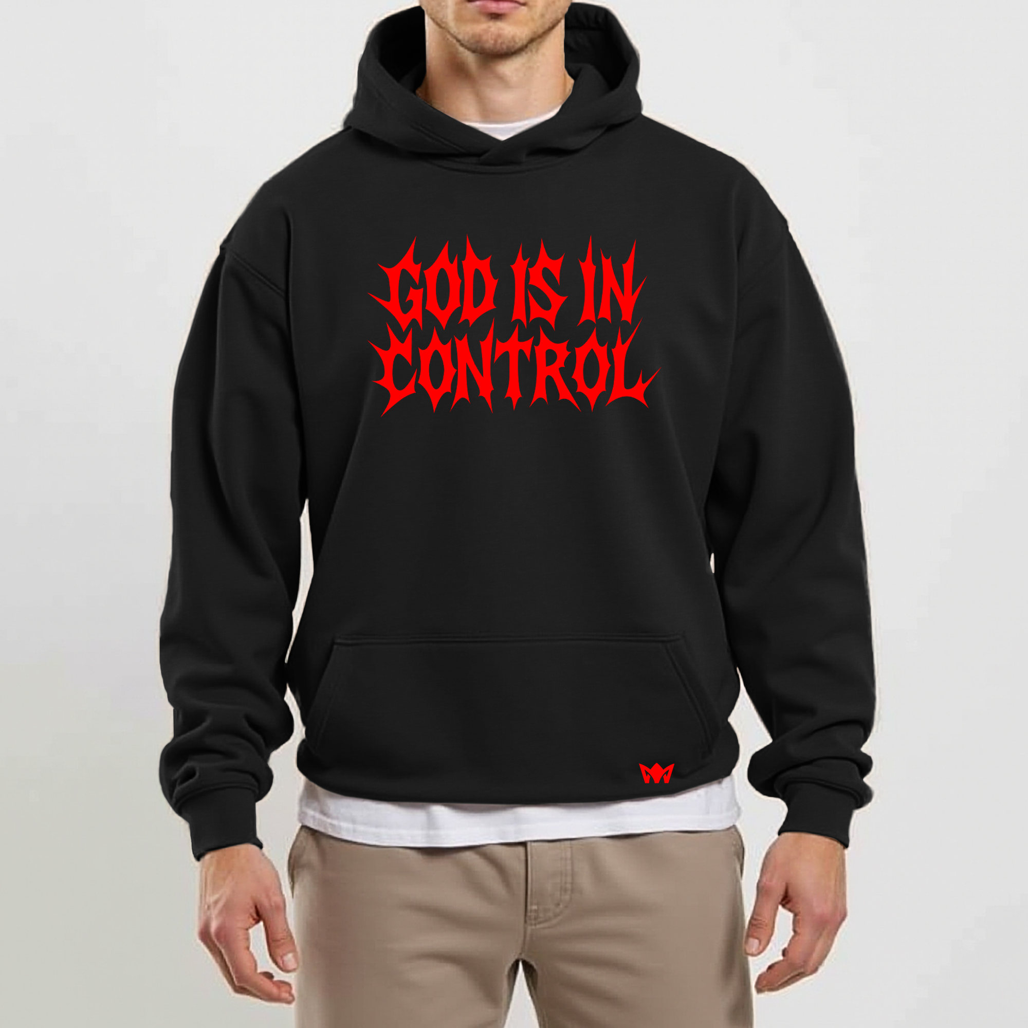 God Is In Control Hoodie – Christian Streetwear Bold Faith Hoodie (Unisex)