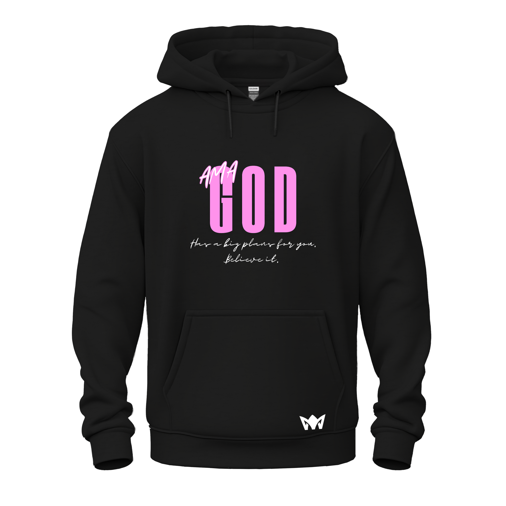 god plans hoodie mockup 1 GOD Hoodie – “He Has Big Plans for You, Believe It.”