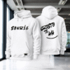 Hoodie “Sonríe / Cristo te ama”